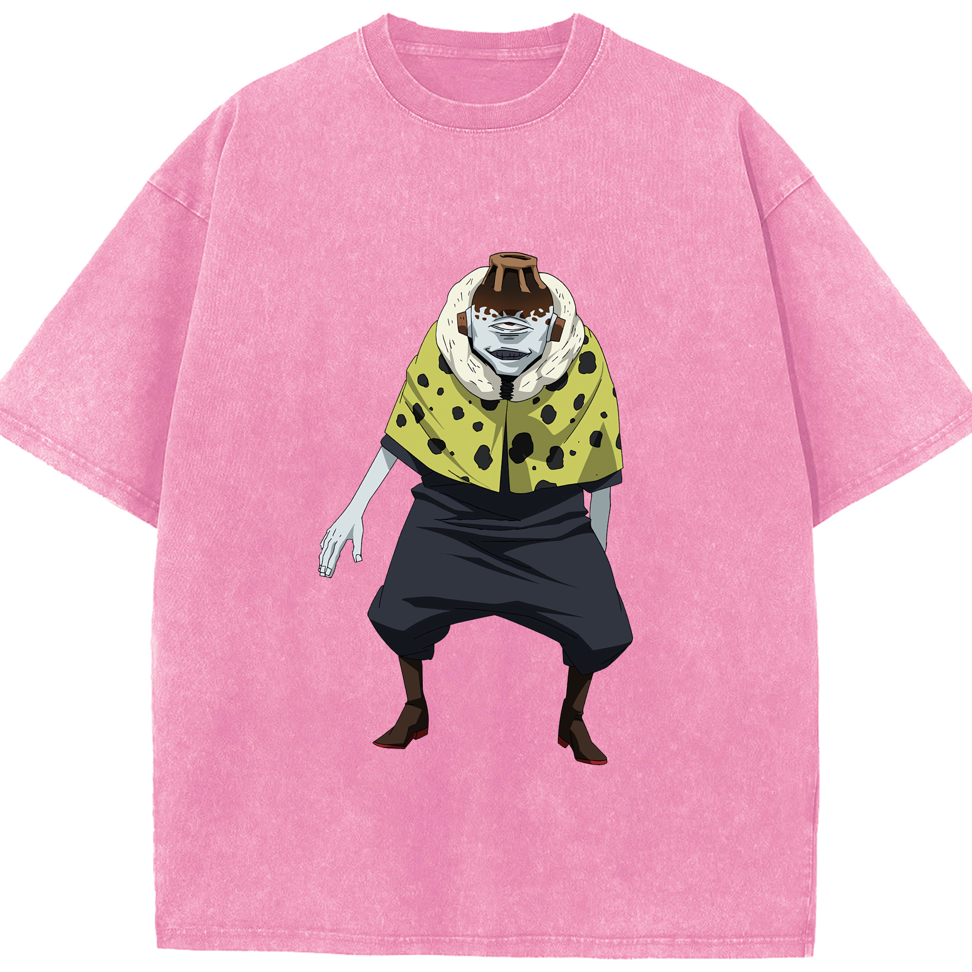 （画像用） 呪術廻戦 Jujutsu Kaisen 綿100% ヴィンテージ風 半袖Tシャツ（フロントプリント）